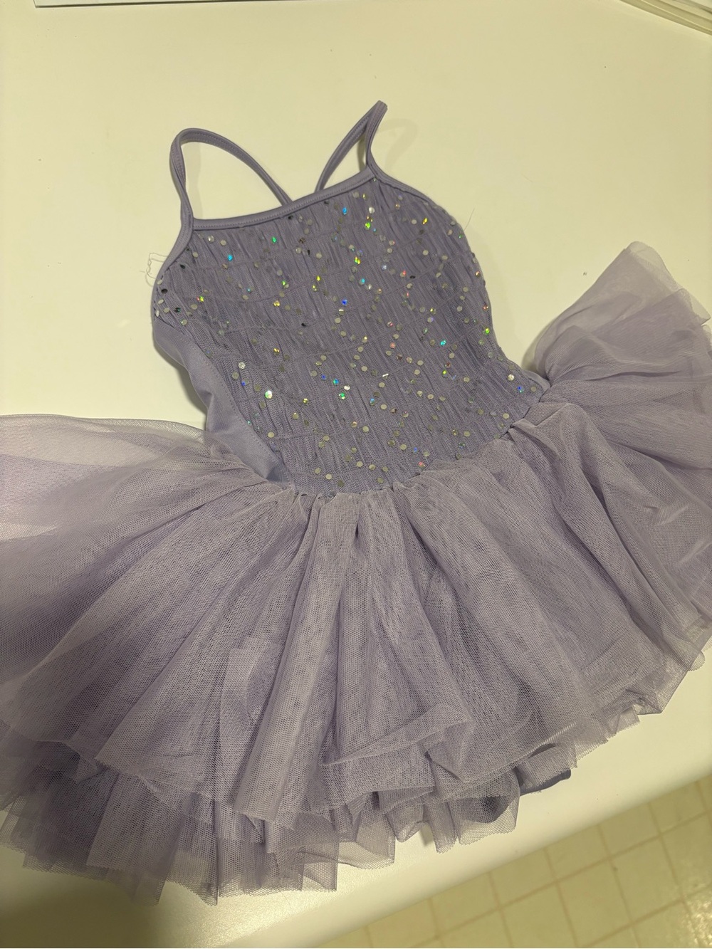 Mirella Lavender Sequin Tulle Ballet Costume